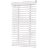 Sekey White Wooden Venetian Blind 50 mm - Real Wood - Venetian Blind with elegant wood grain